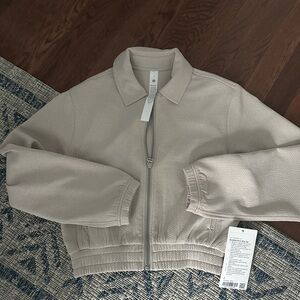 Lululemon bubble knit zip up